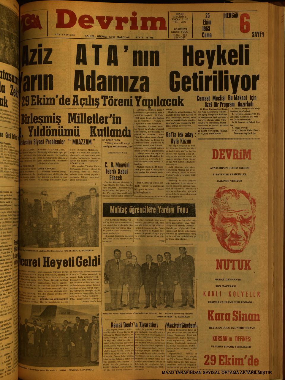 S e r b «t (Antreman S ta d y u m u ' < 5, T ü r k C e ziyaret- * 00, Altsam Yeme^ıKıbuj, m a n d a n tarafnniançı ) * 5, A l a y adönrçvcistjısitl mn yüzünü, İm uda ya bir defa Jt, il,.