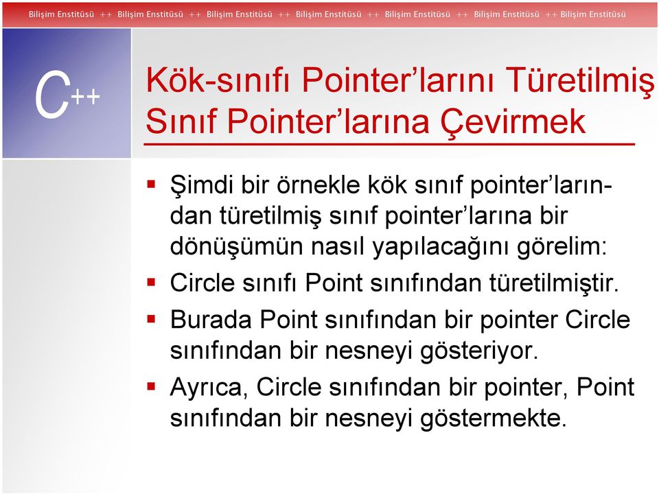 sınıfı Point sınıfından türetilmiştir.