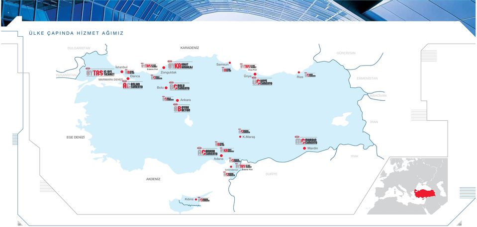 Ünye Ünye Port Rize ERMEN STAN Bolu Ankara NAHC VAN RAN EGE DEN Z K.