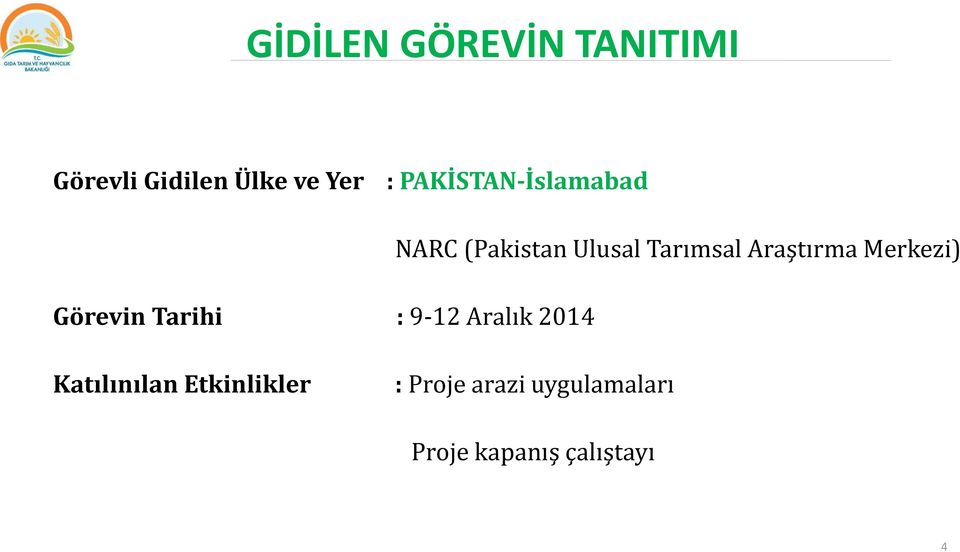 NARC (Pakistan Ulusal Tarımsal Araştırma Merkezi)