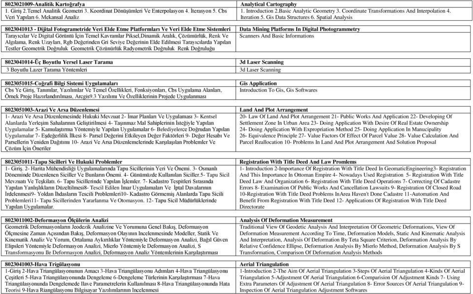 Spatial Analysis 8023041013 - Dijital Fotogrametride Veri Elde Etme Platformları Ve Veri Elde Etme Sistemleri Data Mining Platforms In Digital Photogrammetry Tarayıcılar Ve Digital Görüntü Ġçin Temel