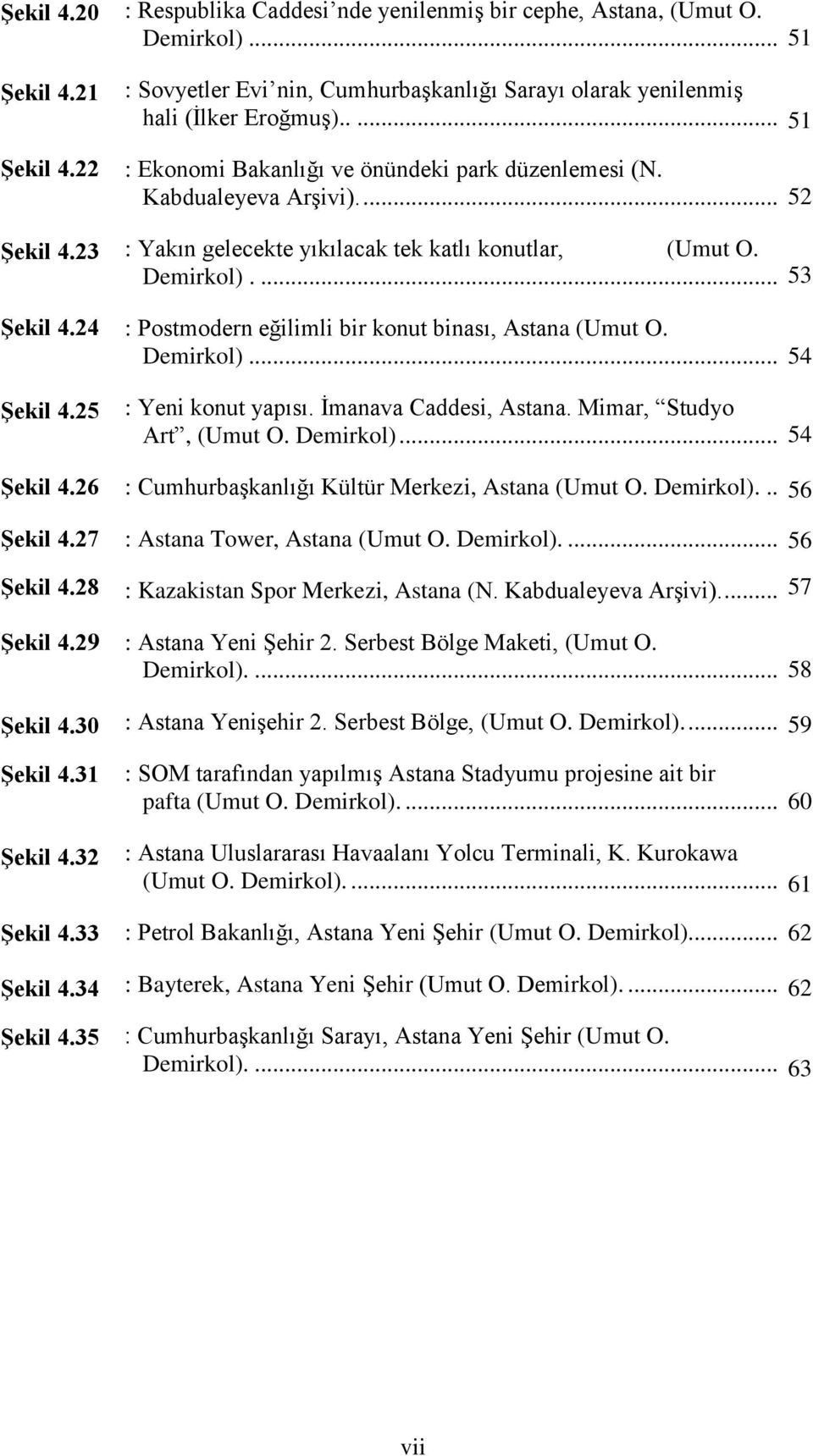 .... 51 : Ekonomi Bakanlığı ve önündeki park düzenlemesi (N. Kabdualeyeva Arşivi).... 52 : Yakın gelecekte yıkılacak tek katlı konutlar, (Umut O. Demirkol).