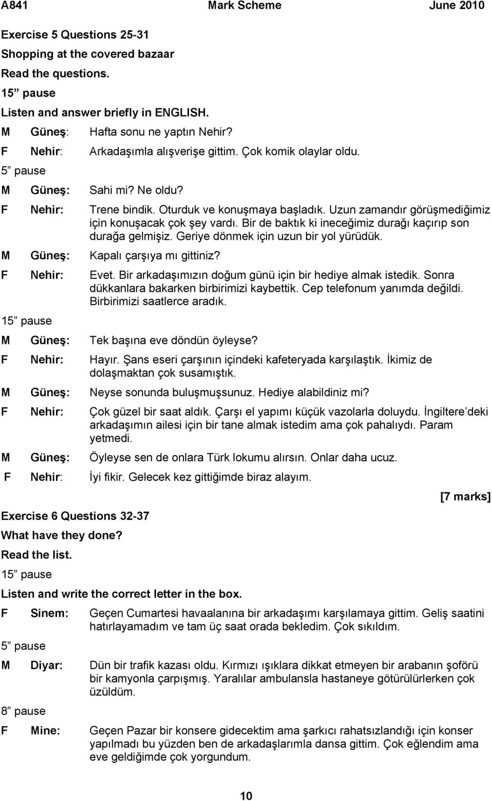 Uzun zamandır görüşmediğimiz için konuşacak çok şey vardı. Bir de baktık ki ineceğimiz durağı kaçırıp son durağa gelmişiz. Geriye dönmek için uzun bir yol yürüdük. M Güneş: Kapalı çarşıya mı gittiniz?