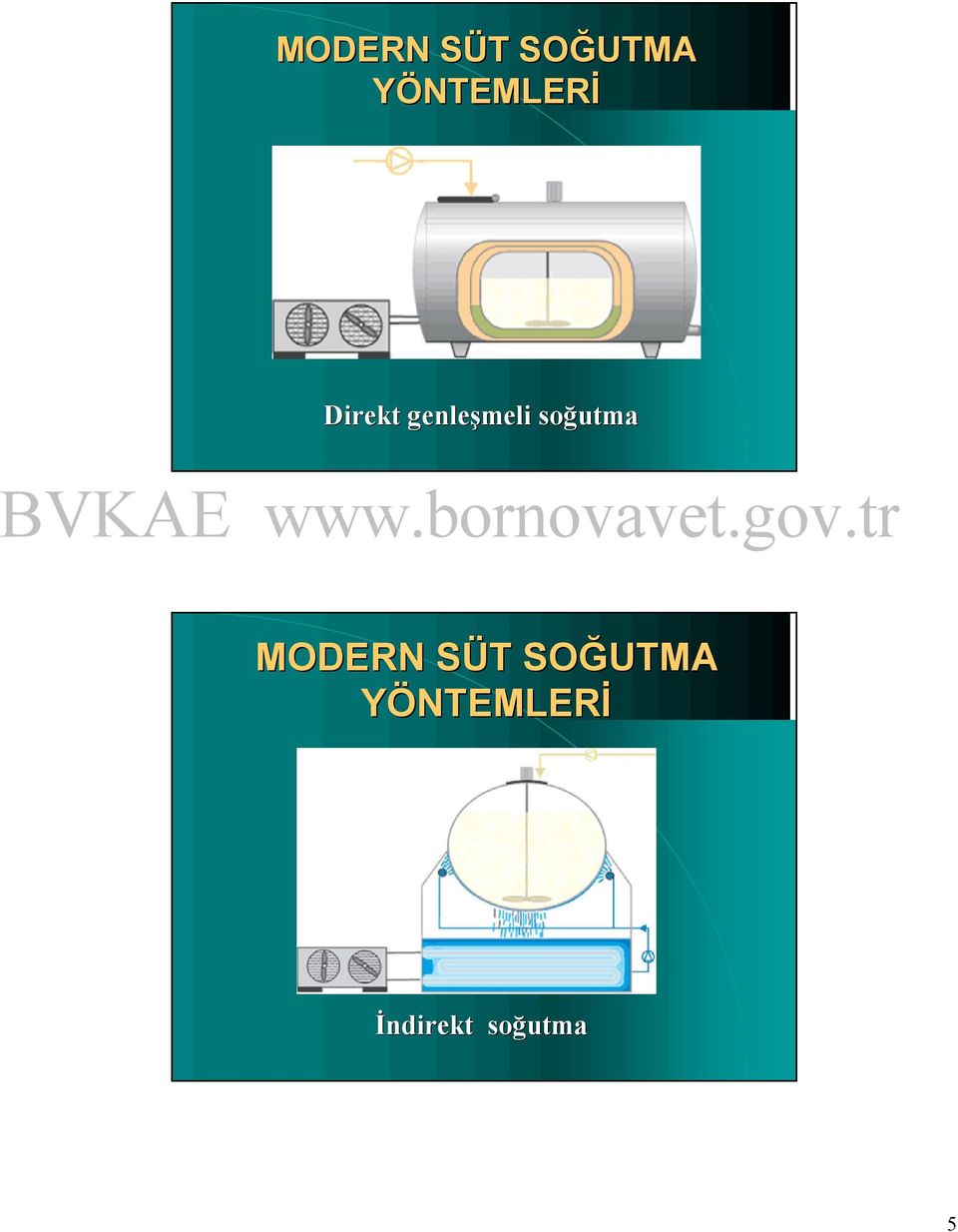 soğutma  İndirekt soğ soğutma