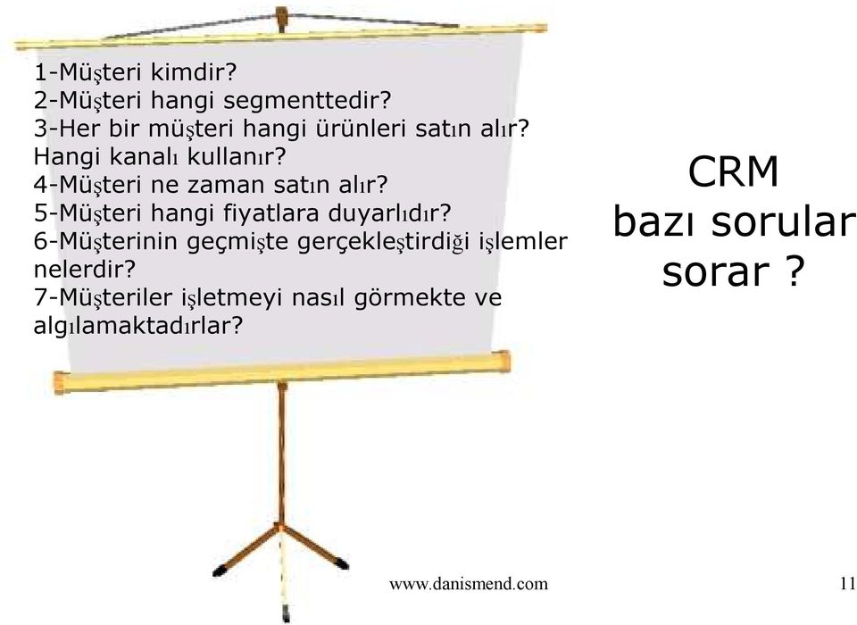 4-Müşteri ne zaman satın alır? 5-Müşteri hangi fiyatlara duyarlıdır?