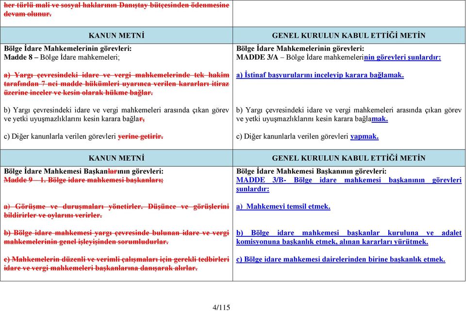 üzerine inceler ve kesin olarak hükme bağlar.