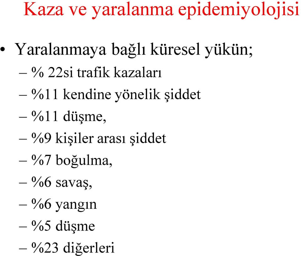 yönelik şiddet %11 düşme, %9 kişiler arası şiddet