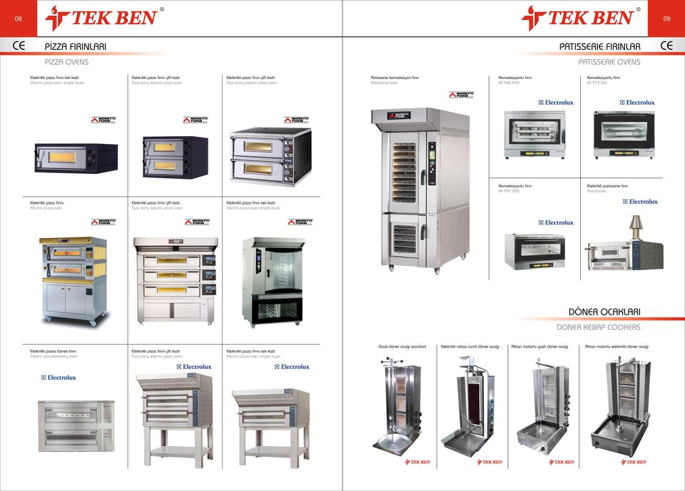 Patisserie oven Konveksiyonlu fırın KF 966 DVD Konveksiyonlu fırın KF 913 DIX Konveksiyonlu fırın KF 937 DVD Elektrikli patisserie fırın otorbake Elektrikli pizza fırını tek katlı Electric pizza oven