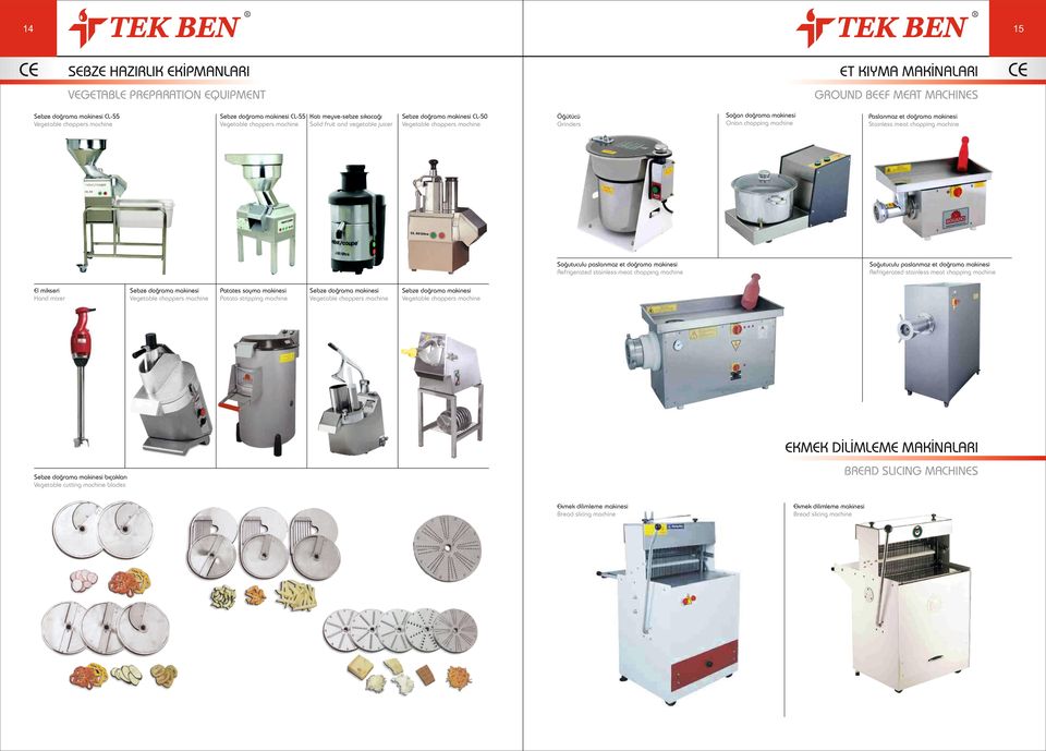 Paslanmaz et doğrama makinesi Stainless meat chopping machine Soğutuculu paslanmaz et doğrama makinesi efrigerated stainless meat chopping machine El mikseri Hand mixer Sebze doğrama makinesi