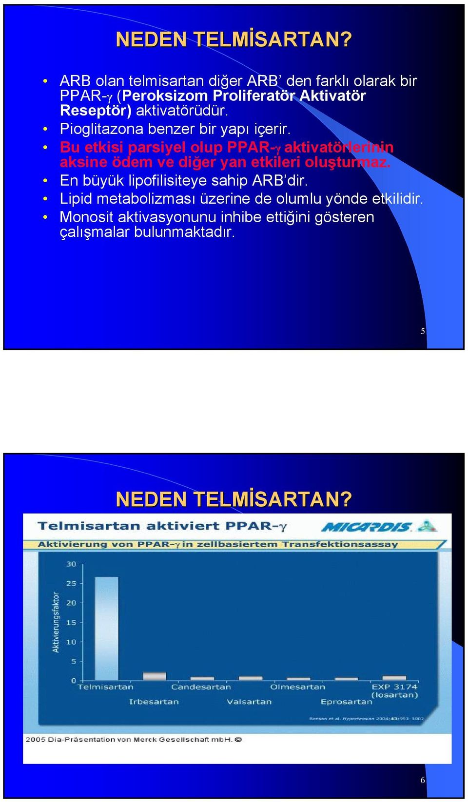 aktivatörüdür. Pioglitazona benzer bir yapı içerir.