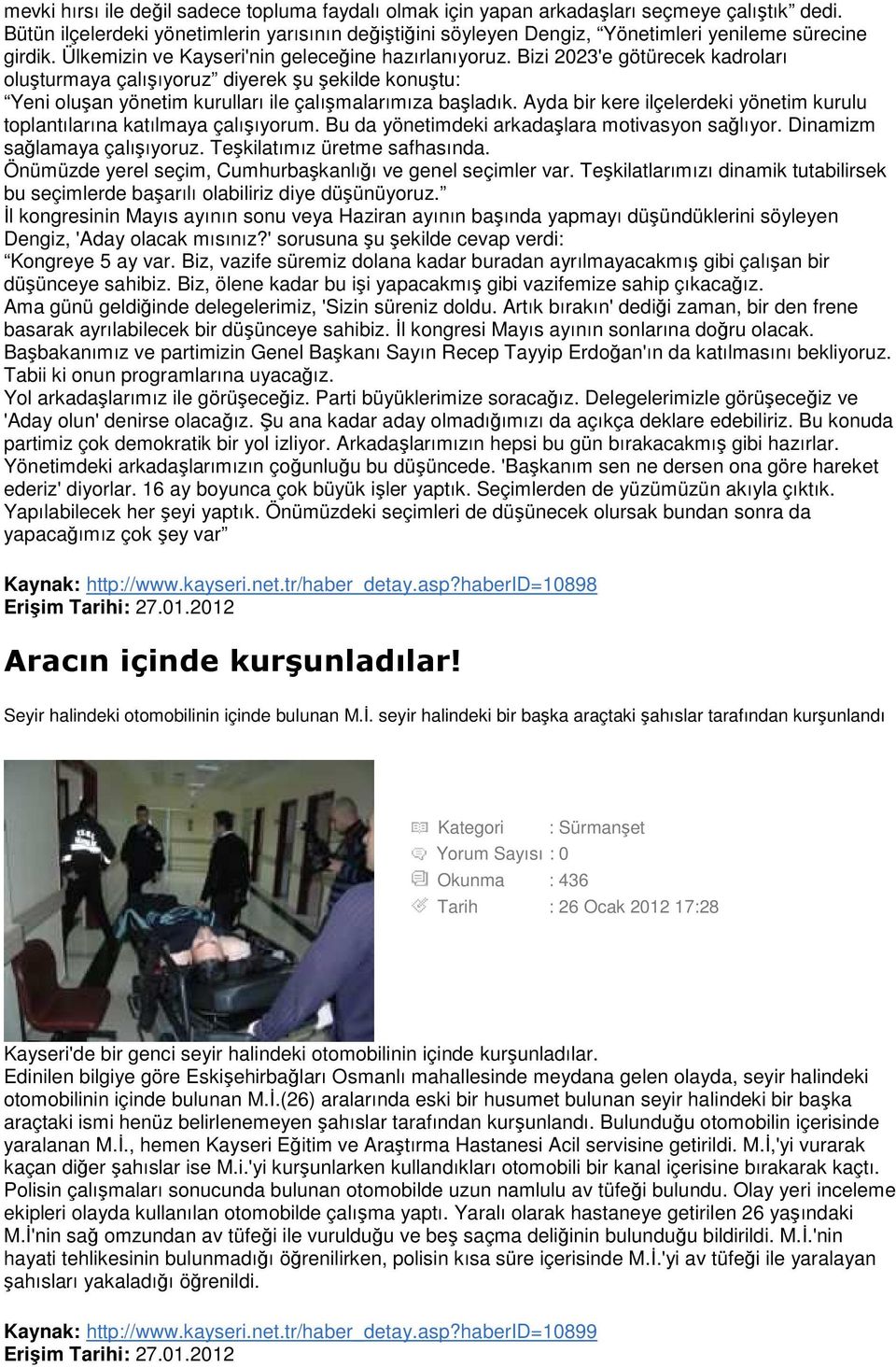 Bizi 2023'e götürecek kadroları oluşturmaya çalışıyoruz diyerek şu şekilde konuştu: Yeni oluşan yönetim kurulları ile çalışmalarımıza başladık.