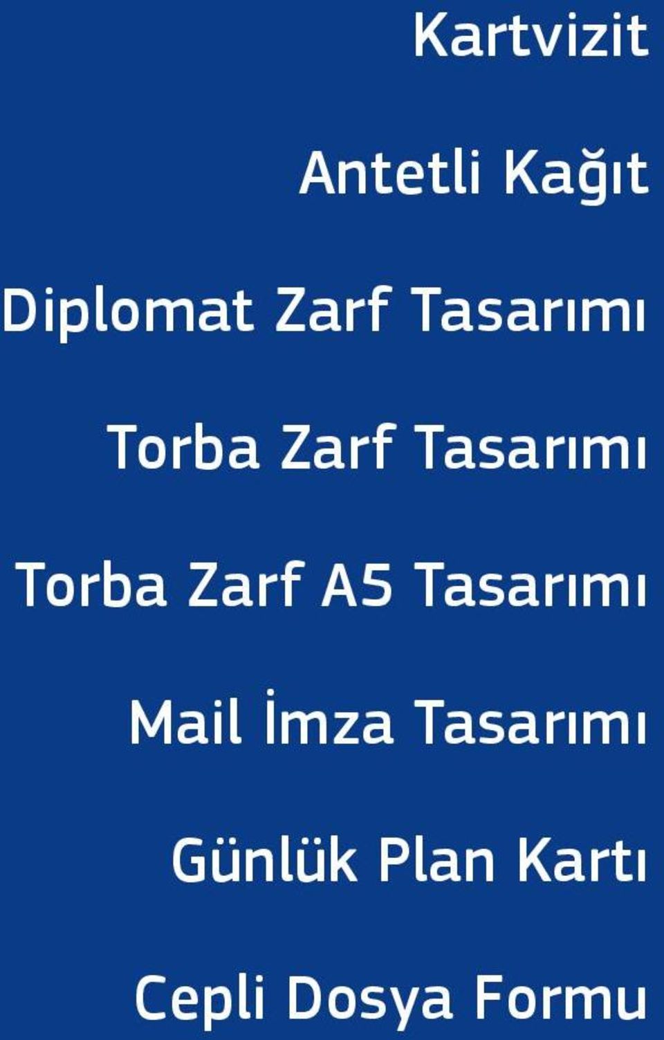 Torba Zarf A5 Tasarımı Mail İmza
