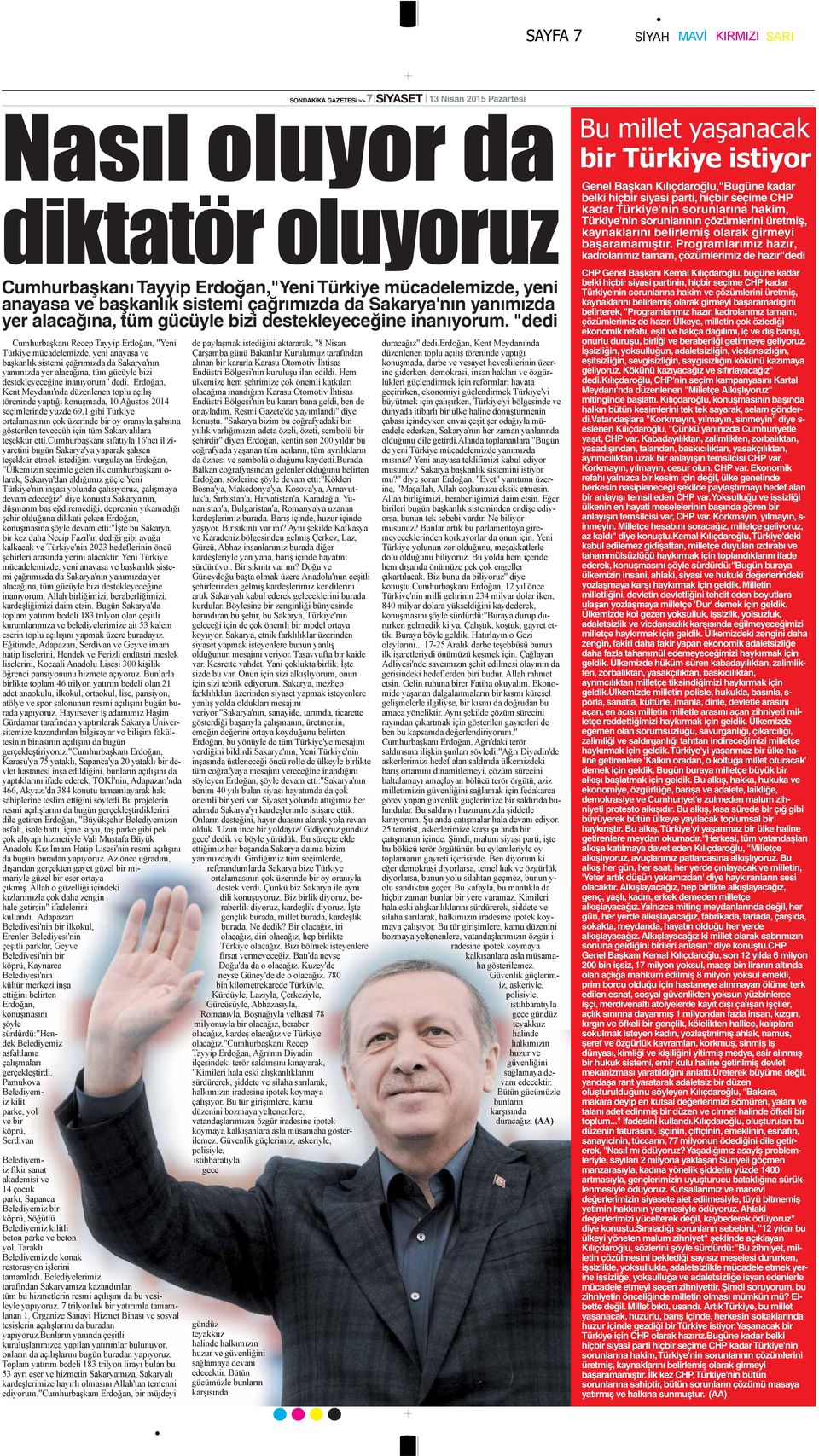 "dedi Genel Başkan Kılıçdaroğlu,"Bugüne kadar belki hiçbir siyasi parti, hiçbir seçime CHP kadar Türkiye'nin sorunlarına hakim, Türkiye'nin sorunlarının çözümlerini üretmiş, kaynaklarını belirlemiş
