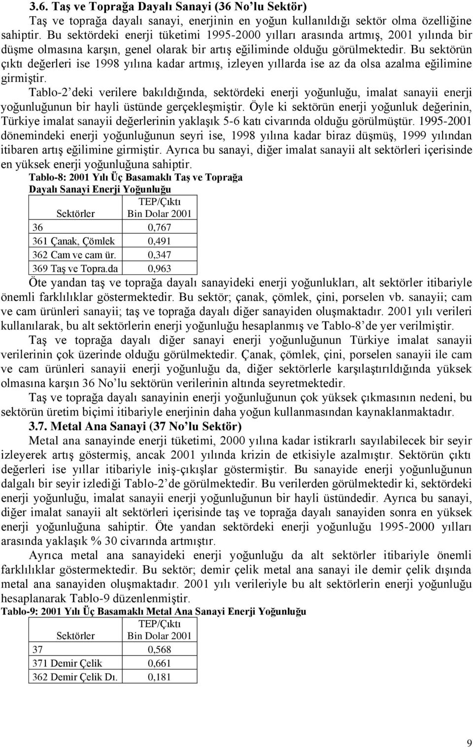 Bu sektörün çıktı değerleri ise 1998 yılına kadar artmış, izleyen yıllarda ise az da olsa azalma eğilimine girmiştir.