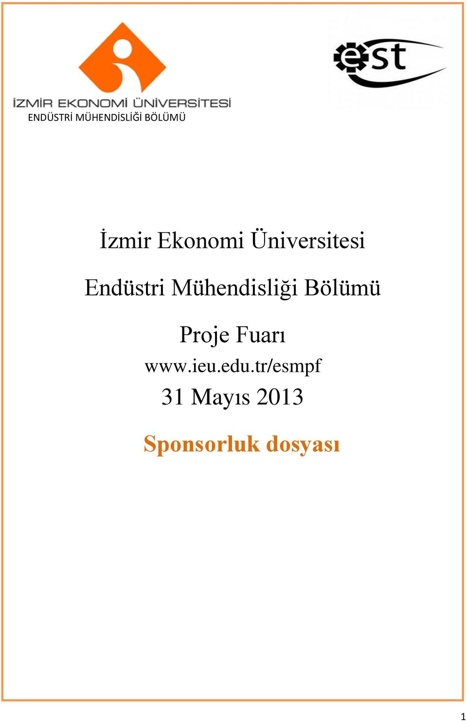 Proje Fuarı www.ieu.edu.