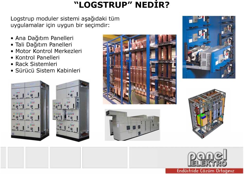 Dağıtım Panelleri Motor Kontrol Merkezleri Kontrol