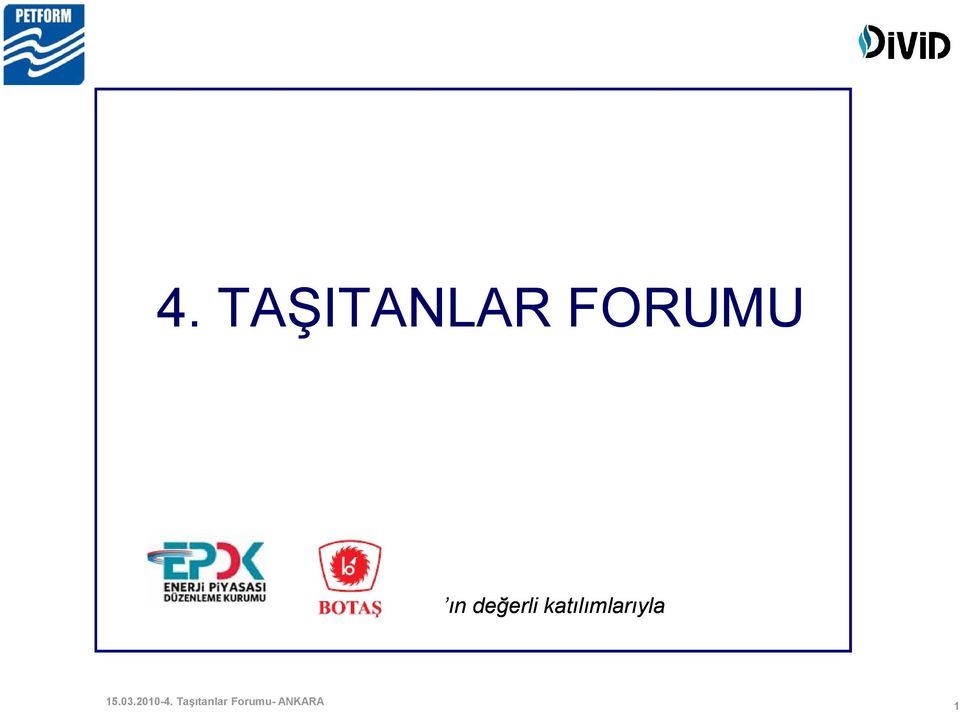 FORUMU ın