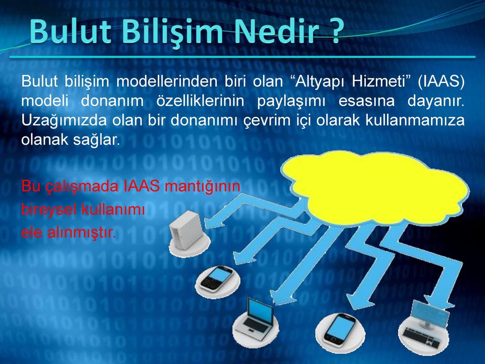 Uzağımızda olan bir donanımı çevrim içi olarak kullanmamıza