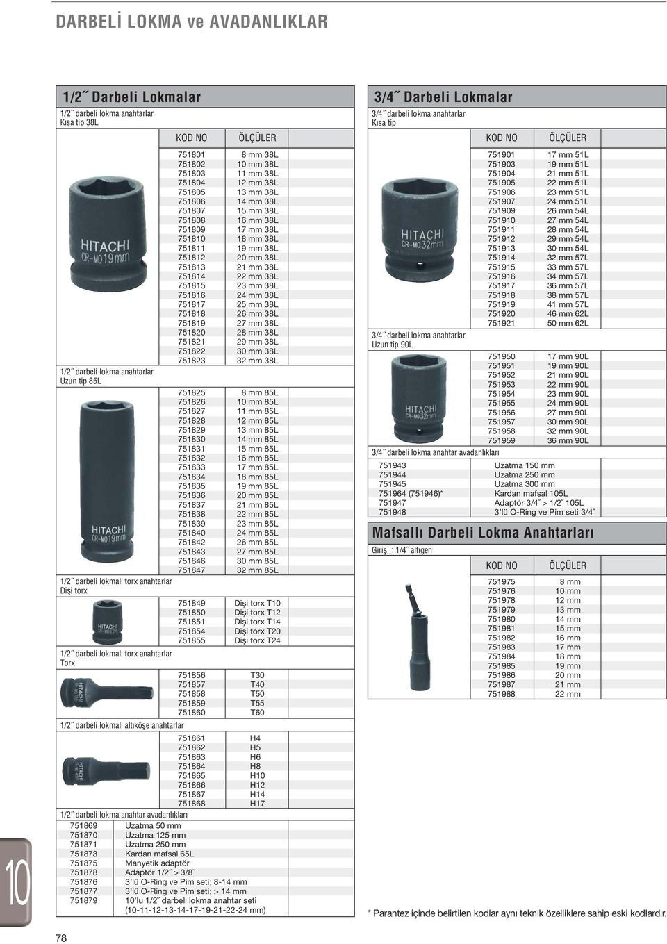 darbeli lokmal torx anahtarlar Torx 7556 7557 7558 7559 75 1/2 darbeli lokmal alt köfle anahtarlar 7561 7562 7563 7564 7565 7566 7567 7568 1/2 darbeli lokma anahtar avadanl klar 7569 7570 7571 7573