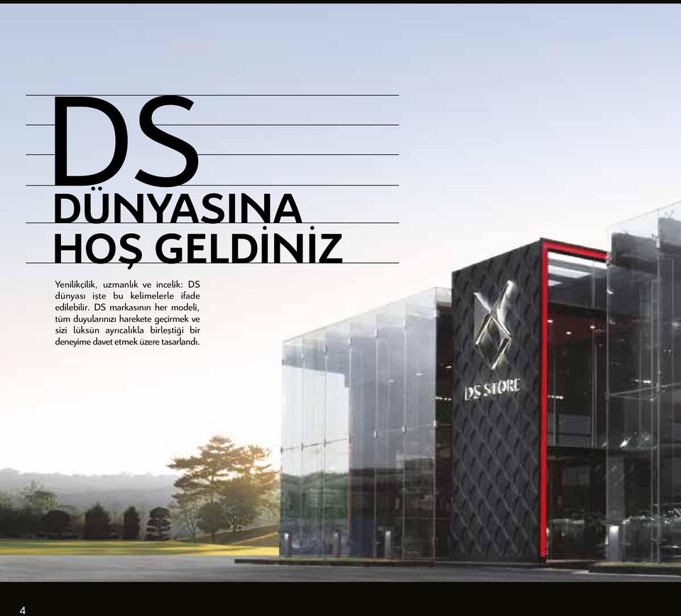 DS markasının her modeli, tüm duyularınızı harekete geçirmek ve