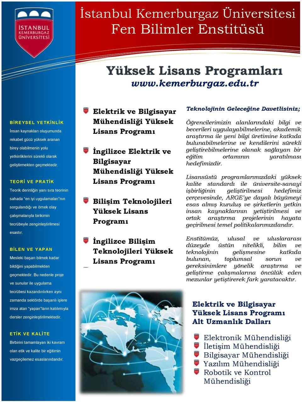 TEORİ VE PRATİ K Teorik derinliğin yanı sıra teorinin sahada en iyi uygulamaları nın sorgulandığı ve örnek olay çalışmalarıyla birikimin tecrübeyle zenginleştirilmesi esastır.