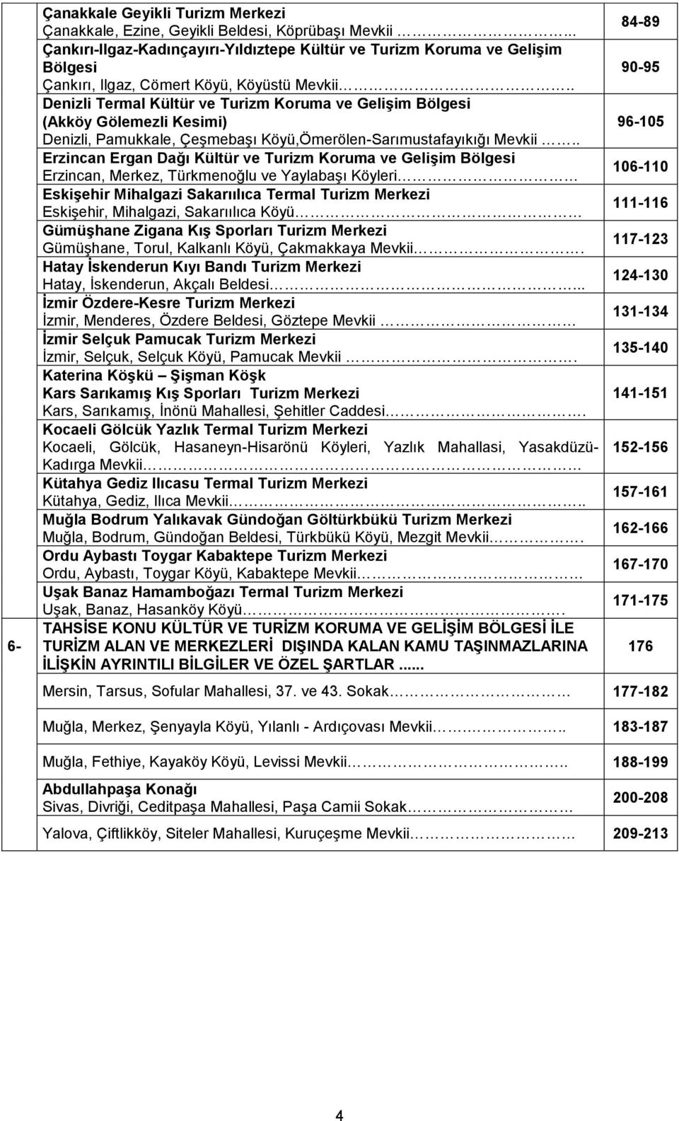 . Denizli Termal Kültür ve Turizm Koruma ve GeliĢim Bölgesi (Akköy Gölemezli Kesimi) Denizli, Pamukkale, ÇeĢmebaĢı Köyü,Ömerölen-Sarımustafayıkığı Mevkii.