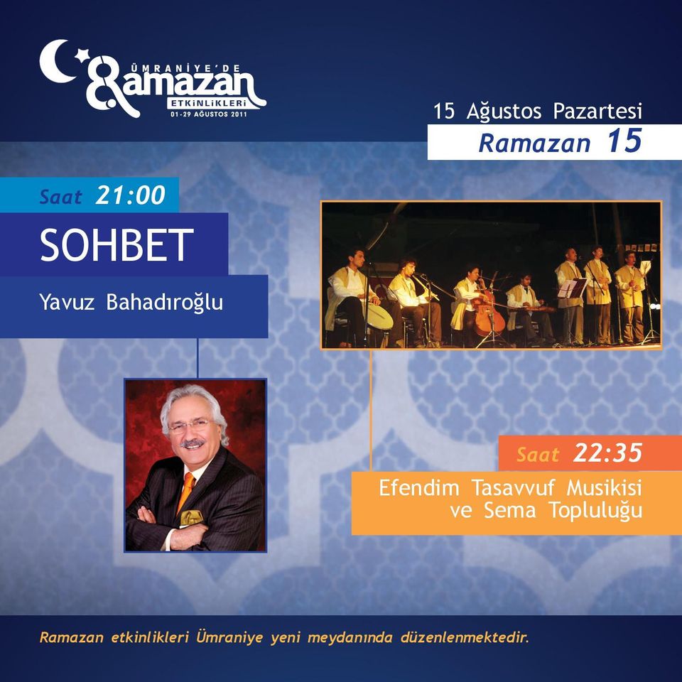 Tasavvuf Musikisi ve Sema Topluluğu Ramazan