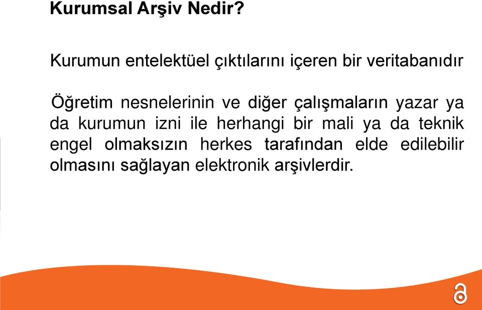 nesnelerinin ve diğer çalışmaların yazar ya da kurumun izni ile