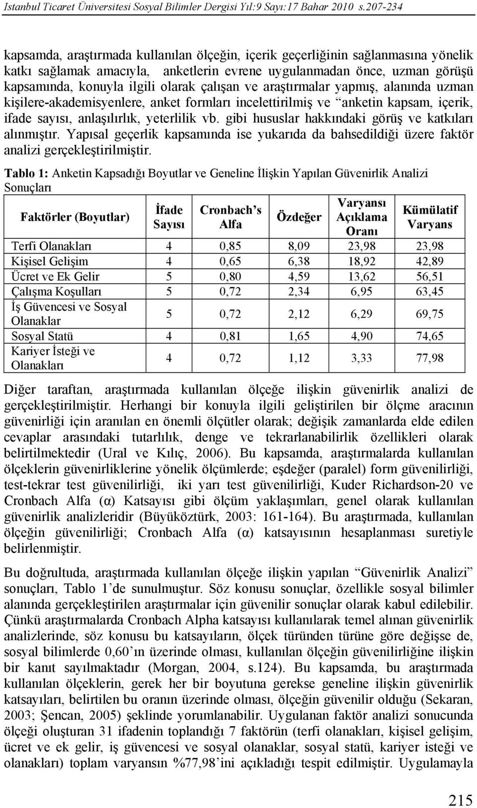 çalışan ve araştırmalar yapmış, alanında uzman kişilere-akademisyenlere, anket formları incelettirilmiş ve anketin kapsam, içerik, ifade sayısı, anlaşılırlık, yeterlilik vb.