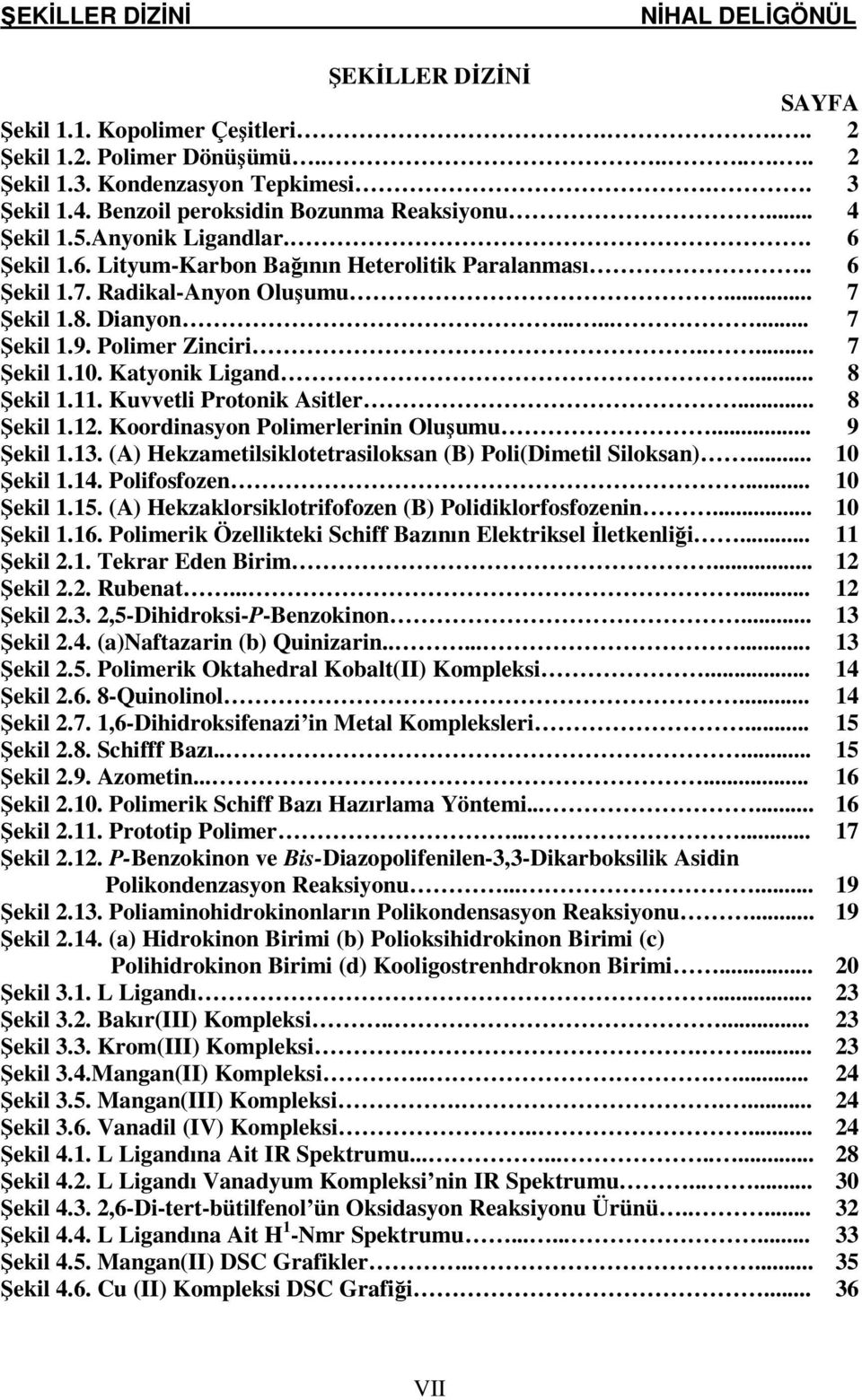 ........ 7 Şekil 1.9. Polimer Zinciri..... 7 Şekil 1.10. Katyonik Ligand... 8 Şekil 1.11. Kuvvetli Protonik Asitler... 8 Şekil 1.12. Koordinasyon Polimerlerinin Oluşumu... 9 Şekil 1.13.