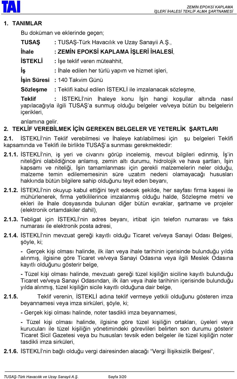 Türk Havacılık ve Uzay Sanayii A.Ş.