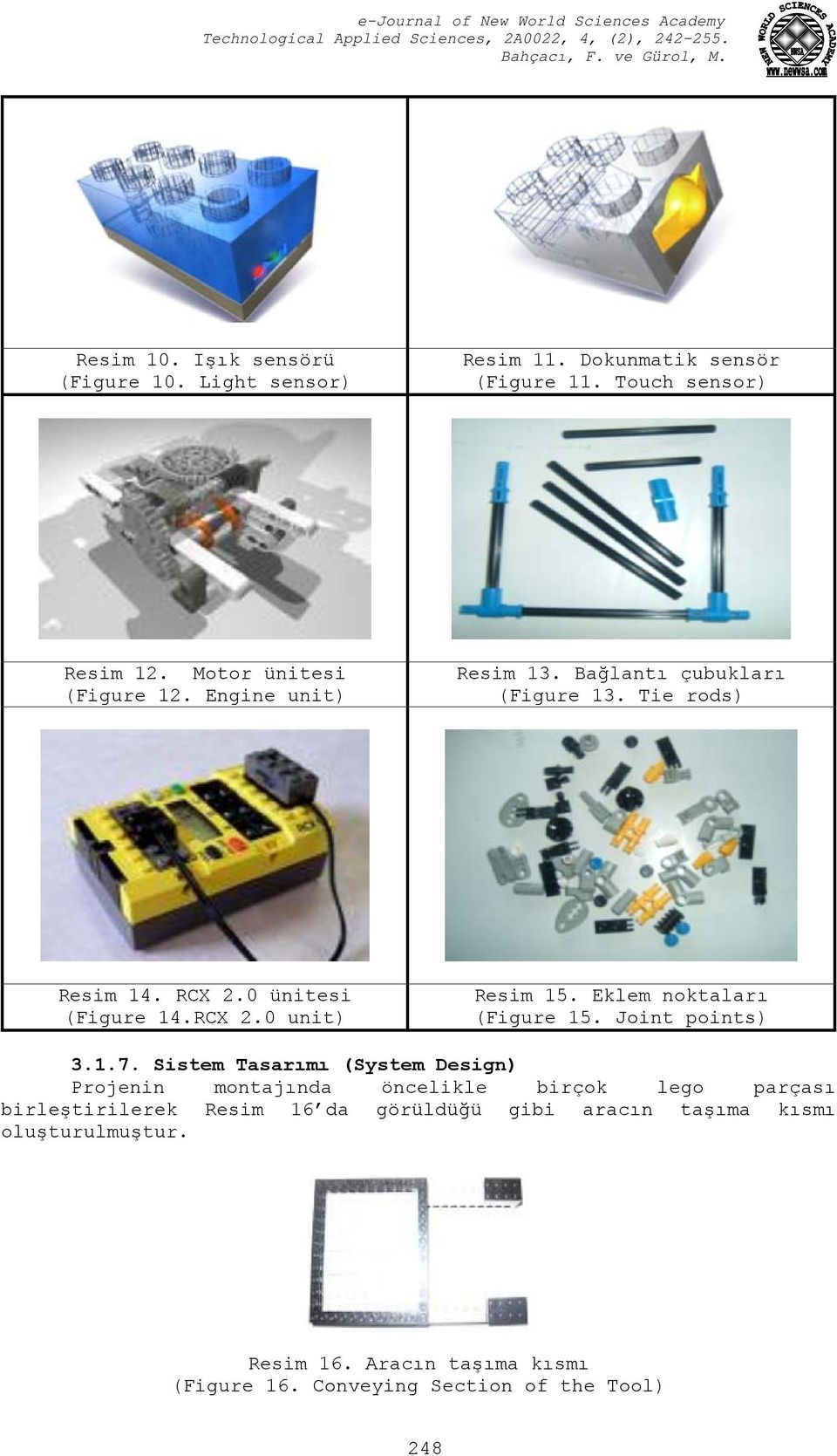 Eklem noktaları (Figure 15. Joint points) 3.1.7.