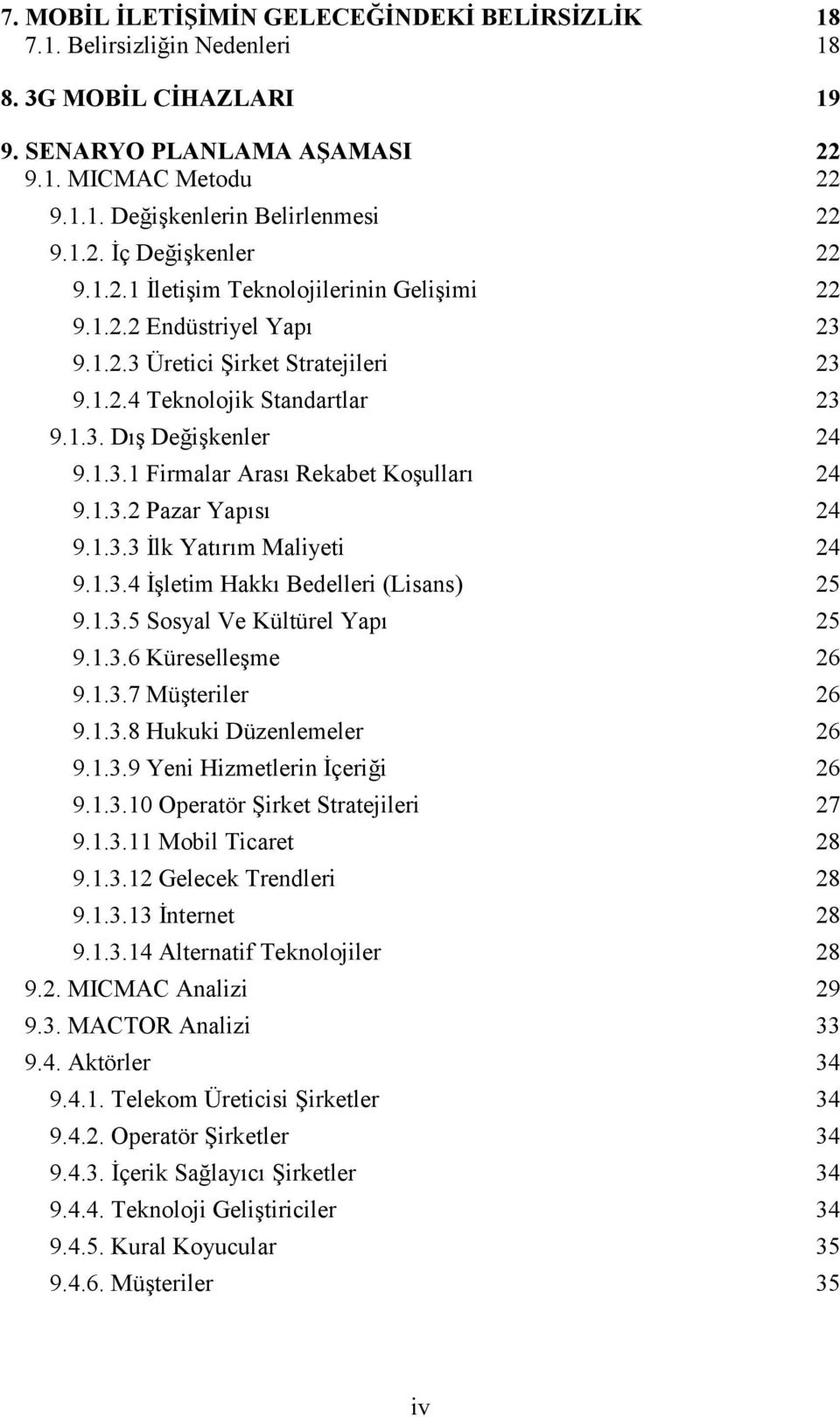 1.3.2 Pazar Yapısı 24 9.1.3.3 İlk Yatırım Maliyeti 24 9.1.3.4 İşletim Hakkı Bedelleri (Lisans) 25 9.1.3.5 Sosyal Ve Kültürel Yapı 25 9.1.3.6 Küreselleşme 26 9.1.3.7 Müşteriler 26 9.1.3.8 Hukuki Düzenlemeler 26 9.