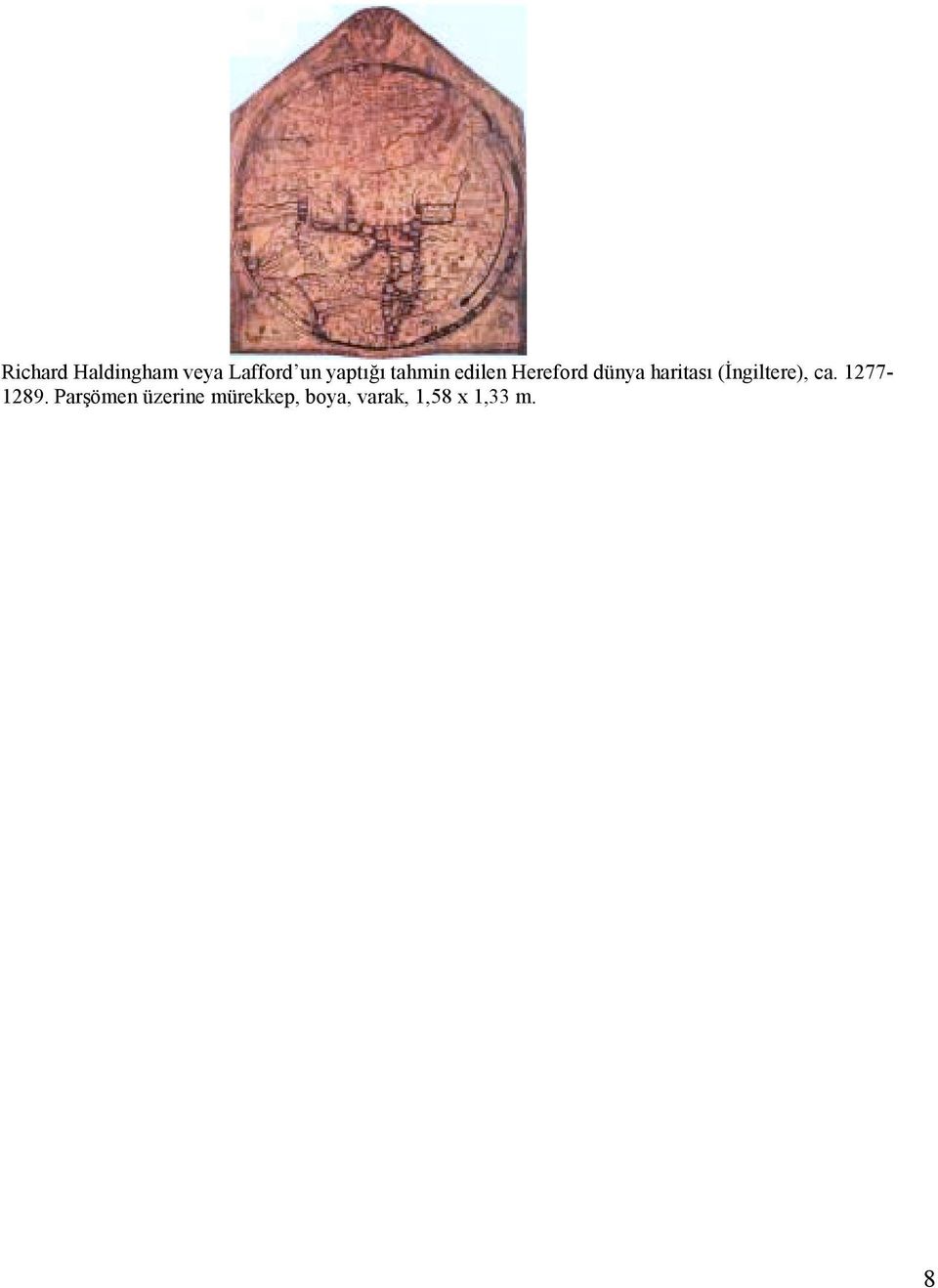 haritasõ (İngiltere), ca. 1277-1289.