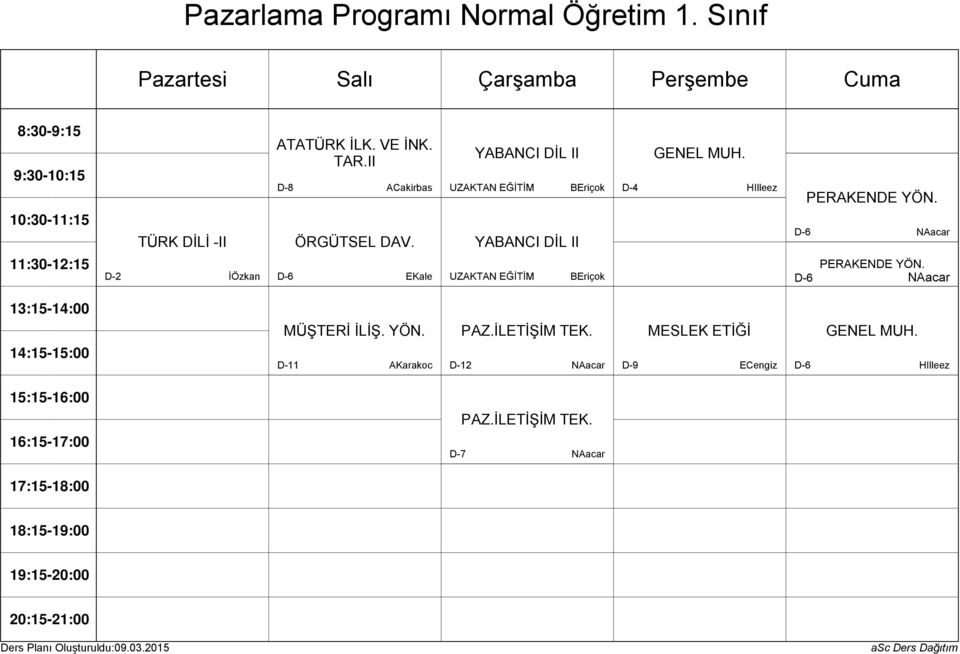 EKale UZAKTAN EĞİTİM BEriçok UZAKTAN EĞİTİM BEriçok GENEL MUH.