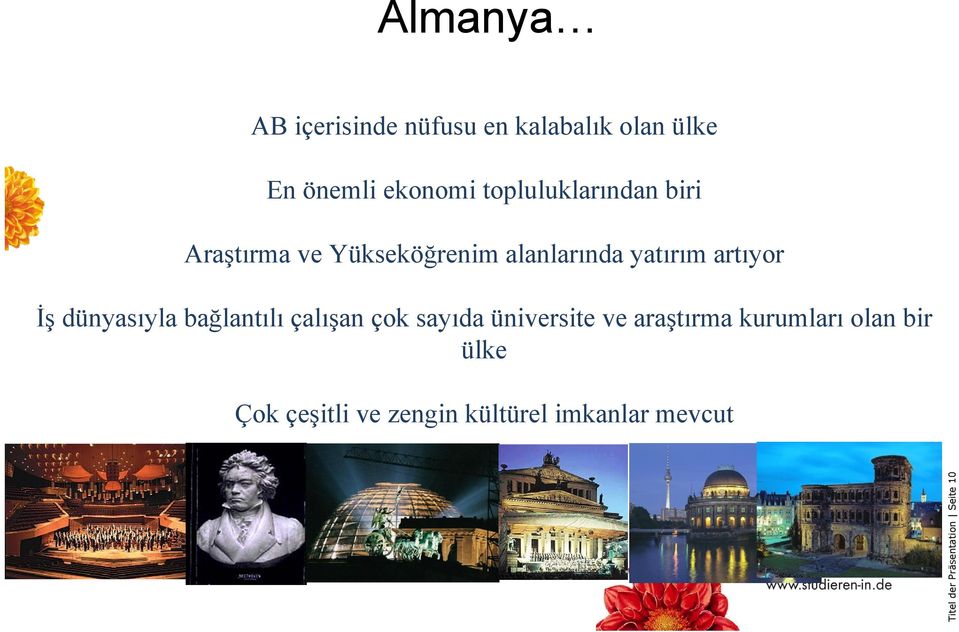 dünyasıyla bağlantılı çalışan çok sayıda üniversite ve araştırma kurumları olan