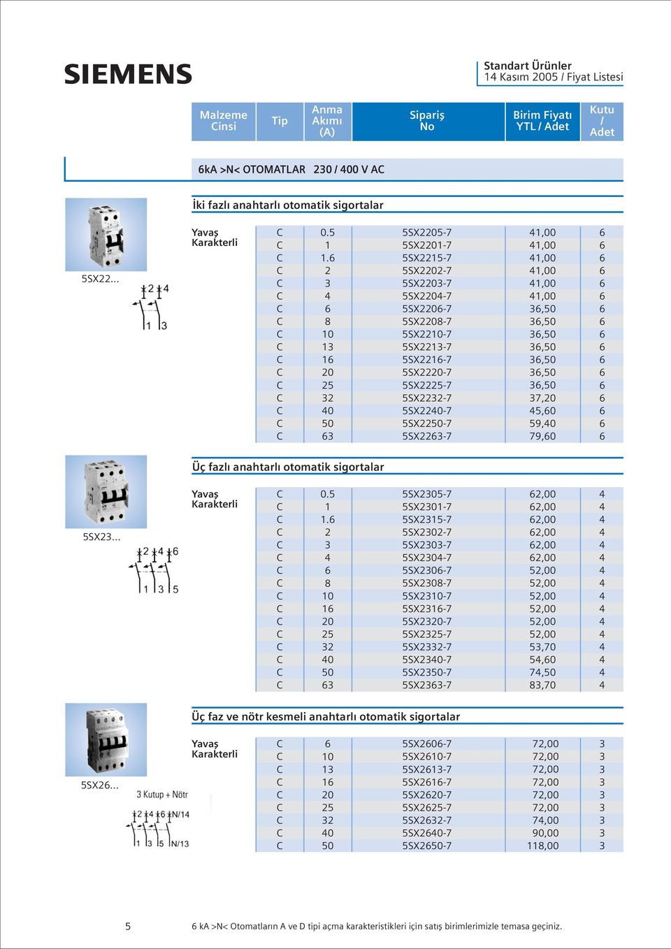 8 0 5 0 5SX57 5SX7 5SX57 5SX7 5SX7 5SX7 5SX7 5SX87 5SX7 5SX7 5SX7 5SX57 5SX7 5SX7 5SX7 5SX7,00,00,00,00,00,00 5,00 5,00 5,00 5,00 5,00 5,00 5,70 5,0 7, 8,70 Üç faz ve nötr kesmeli anahtarlı otomatik