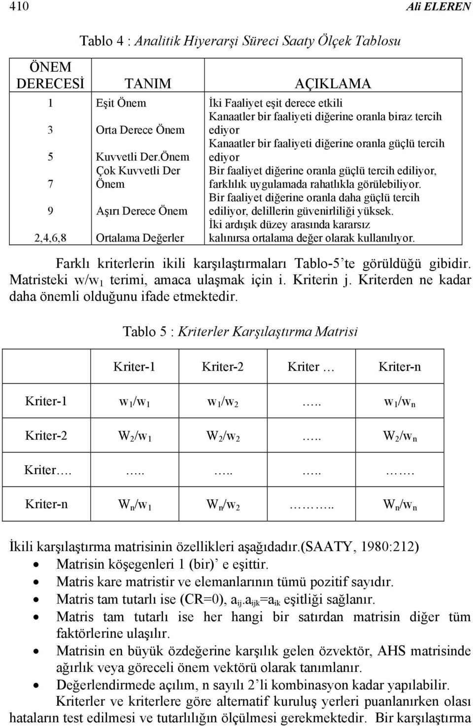 Önem Kanaatler bir faaliyeti diğerine oranla güçlü tercih ediyor 7 Çok Kuvvetli Der Önem Bir faaliyet diğerine oranla güçlü tercih ediliyor, farklılık uygulamada rahatlıkla görülebiliyor.