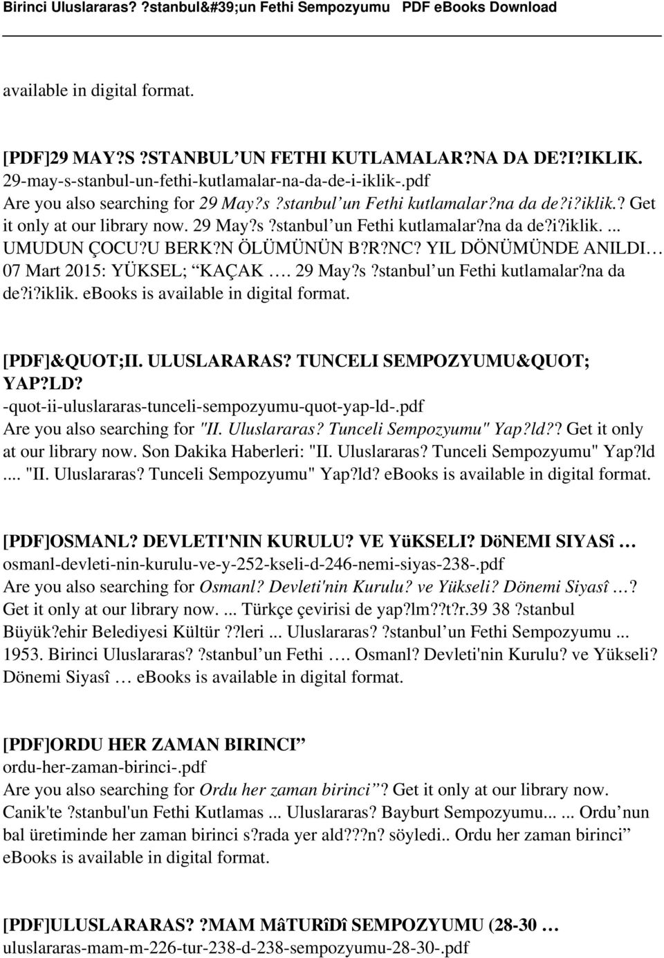 ULUSLARARAS? TUNCELI SEMPOZYUMU&QUOT; YAP?LD? -quot-ii-uluslararas-tunceli-sempozyumu-quot-yap-ld-.pdf Are you also searching for "II. Uluslararas? Tunceli Sempozyumu" Yap?ld?? Get it only at our library now.