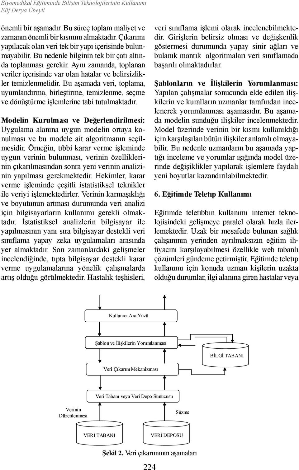 Aynı zamanda, toplanan veriler içerisinde var olan hatalar ve belirsizlikler temizlenmelidir.