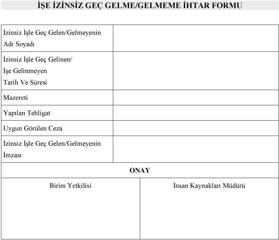 Tarih Ve Süresi Mazereti Yapılan Tebligat Uygun Görülen Ceza İzinsiz