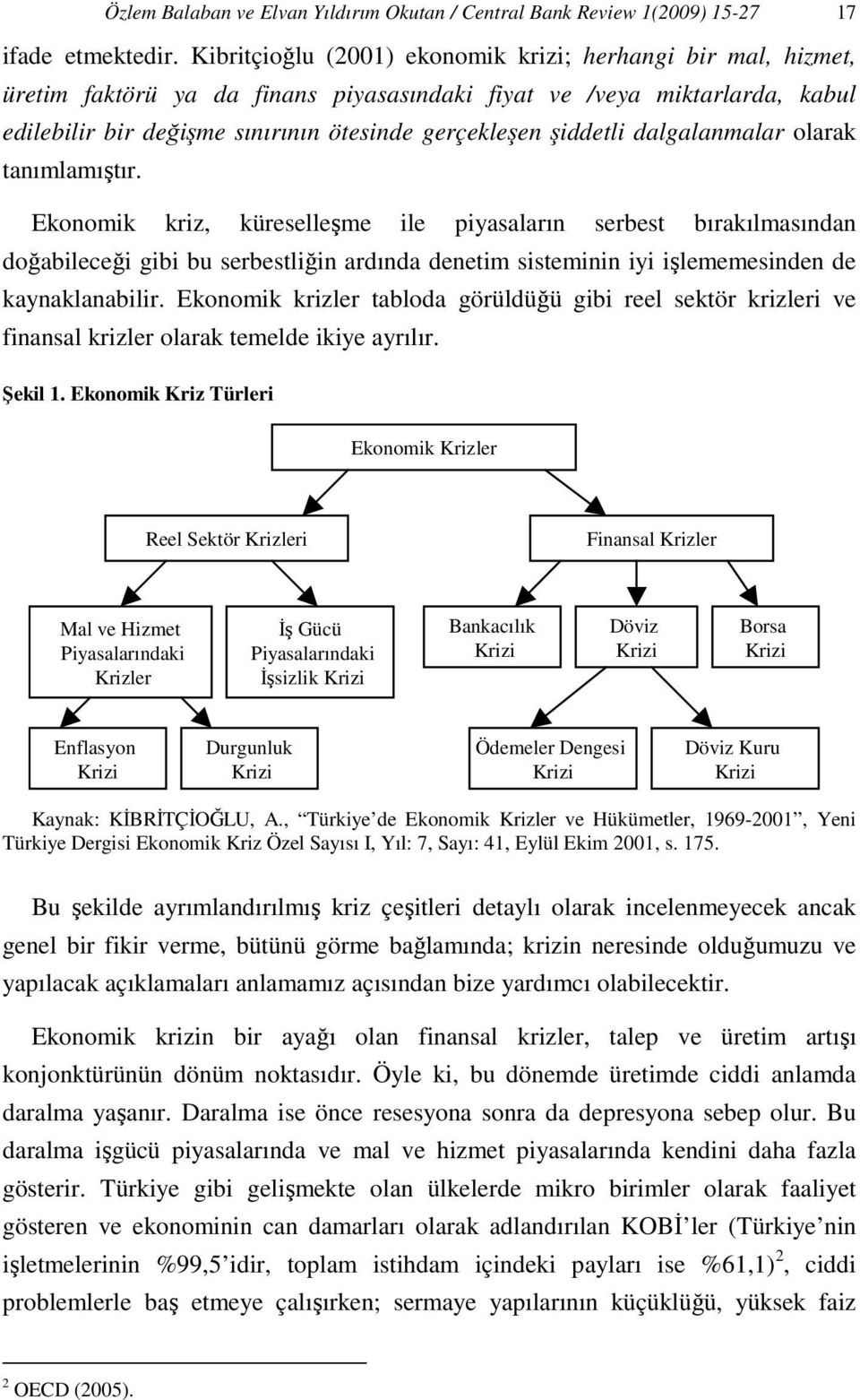 şiddetli dalgalanmalar olarak tanımlamıştır.