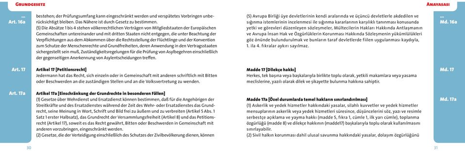 Verpflichtungen aus dem Abkommen über die Rechtsstellung der Flüchtlinge und der Konvention zum Schutze der Menschenrechte und Grundfreiheiten, deren Anwendung in den Vertragsstaaten sichergestellt