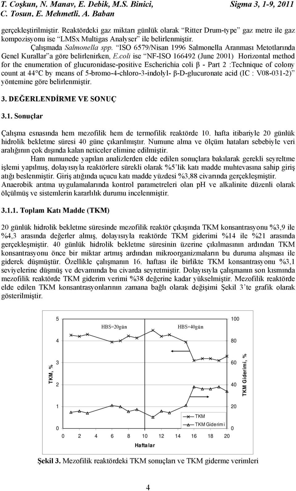 ISO 679/Nisan 996 Salmonella Aranması Metotlarında Genel Kurallar a göre belirlenirken, E.