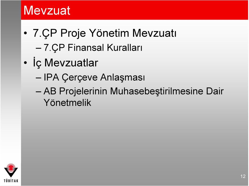 IPA Çerçeve Anlaşması AB Projelerinin