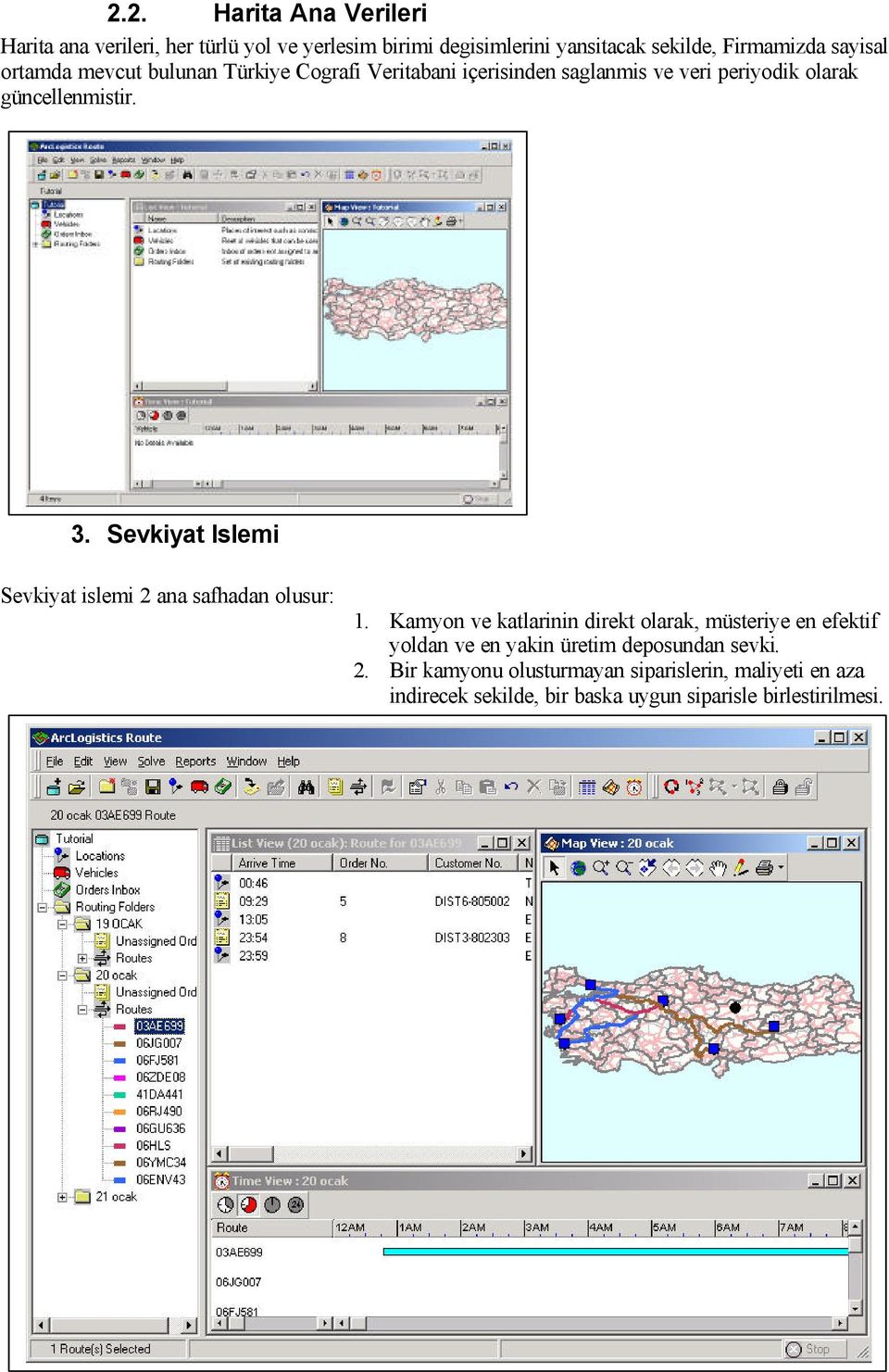 Sevkiyat Islemi Sevkiyat islemi 2 ana safhadan olusur: 1.