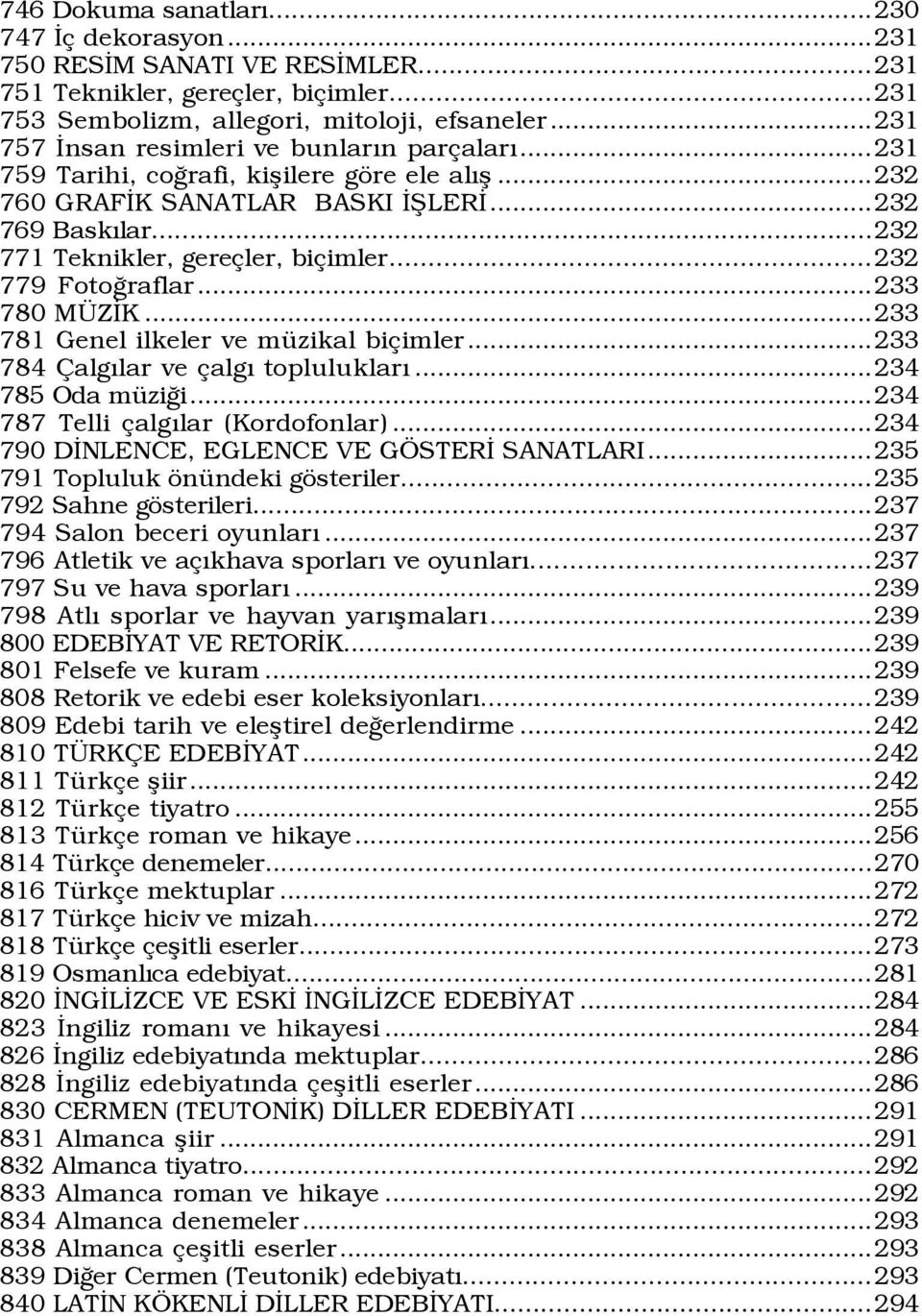 ..232 779 Fotoğraflar...233 780 MÜZİK...233 781 Genel ilkeler ve müzikal biçimler...233 784 Çalgılar ve çalgı toplulukları...234 785 Oda müziği...234 787 Telli çalgılar (Kordofonlar).