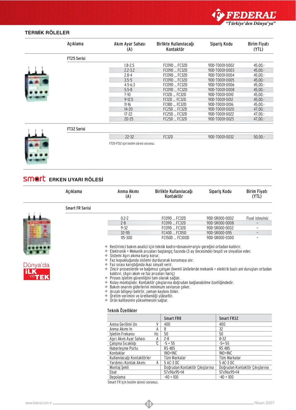 45,00. 45,00. 45,00. 45,00. 45,00. 45,00. 45,00. 45,00. 47,00. 47,00. 47,00. FT2 Serisi 222 FC2D 9DDT000002 50,00. FTFT2 için teslim süresi sorunuz.