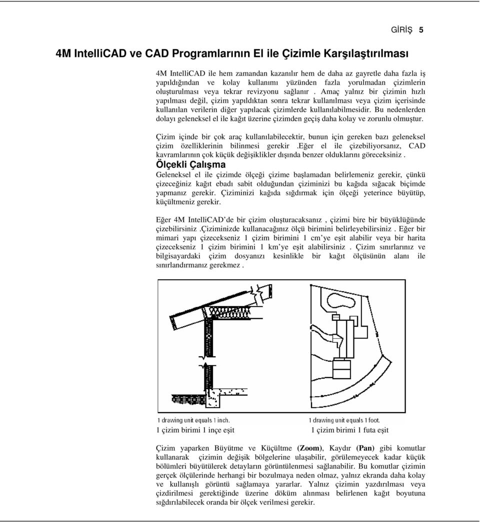 Amaç yalnız bir çizimin hızlı yapılması değil, çizim yapıldıktan sonra tekrar kullanılması veya çizim içerisinde kullanılan verilerin diğer yapılacak çizimlerde kullanılabilmesidir.