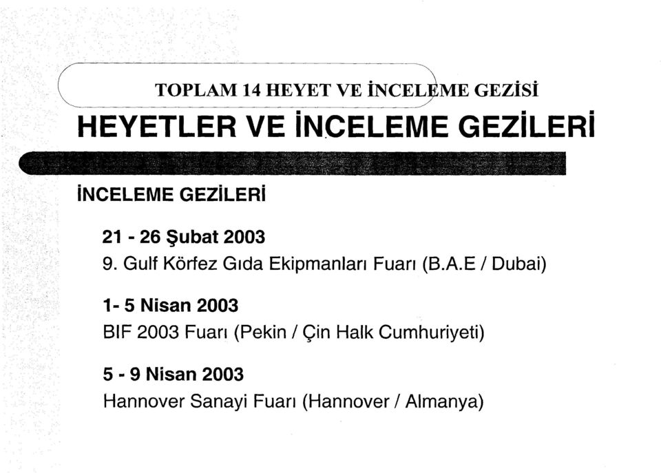 Gulf Körfez Gıda Ekipmanları Fuarı (B.A.